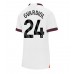 Manchester City Josko Gvardiol #24 Borte Drakt Dame 2023-24 Kortermet